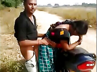 Indian aunty's exciting first ride on a motorcycle leads to steamy encounter.